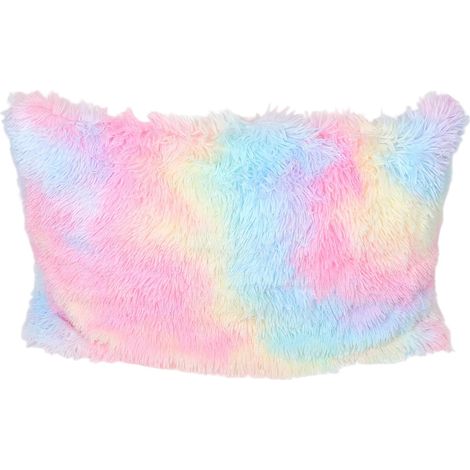 de coussin longue et douce pour la peau en peluche duveteuse