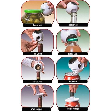 8-In-1 Multi-Purpose Kitchen Tool Open All Can Jar Bottle Screw Opener Gadget (1/5)