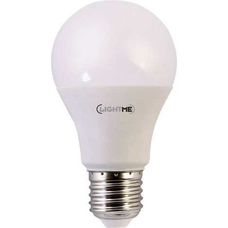 LED (monocolore) Classe energetica: A+ (A++ - E) LightMe LM85218 E27 Potenza: 10 W Bianco caldo N/A 10 kWh/1000h