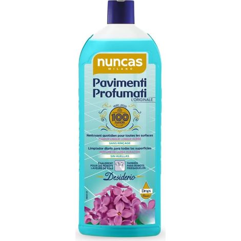 Nuncas Carrelages Parfumés - Nettoyant Sols - Desiderio - 1000 ML (1/5)