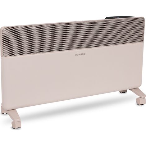 VONROC - Elektroheizung 2000W – Textilpaneel – Inverter-Technologie – WiFi – bis 24 m² – Beige (1/5)