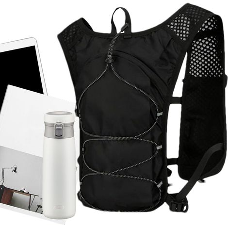 Veste De Course À Eau - Sac À Dos Hydratation pour Course - Léger et (1/5)