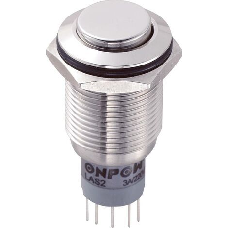 INTERRUPTEUR ANTIVANDALISME TRU COMPONENTS LAS2GQH-22Z/S/P 701956 250 V/AC 3 A 2 X ON/ON IP67 À ACCROCHAGE 1 PC(S) (1/4)