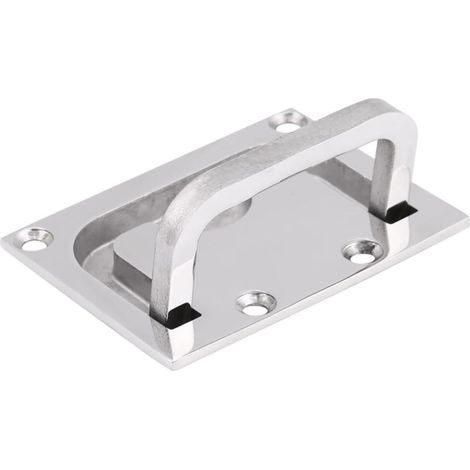 Casier affleurant de trappe bateau Bateau en acier inoxydable Encastré Hatch Pull Handle Cabinet Lift pour Marine Yacht Poignée Trappe Encastrable (1/5)