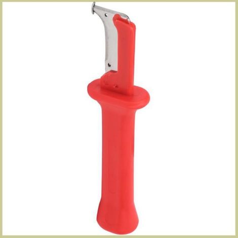 Cocosity Couteau à dénuder les câbles Couteau à Dénuder isolé, Coupe-câble pour électriciens, quincaillerie bricolage (1/4)