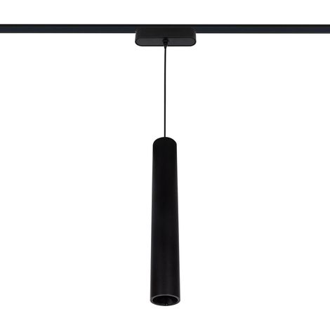 Foco Carril Colgante LED Magnético 25mm SuperSlim Cuarzo 15W 48V Negro 2700K Blanco Cálido (1/3)