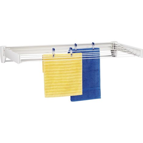 Leifheit Wandwäschetrockner Telegant 81 Protect Plus für 1 Wäscheladung, drinnen & draußen 87033