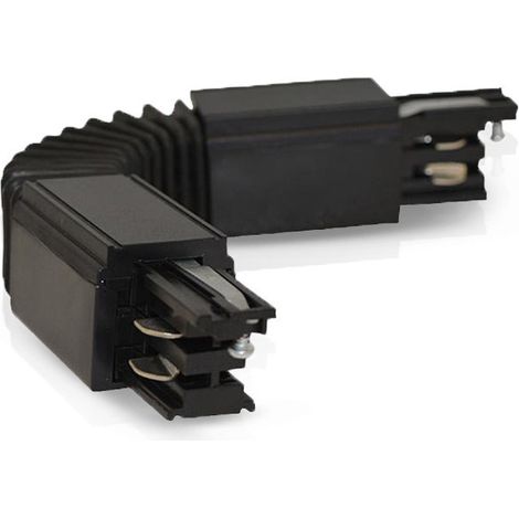 Connecteur Flexible pour Rail type XTS Miidex Lighting® noir (1/2)
