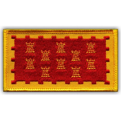 Parche Gran Manchester - bandera - Reverso autoadhesivo - Parche/insignia/emblema bordado