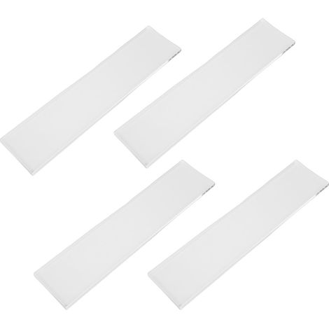 4 Stück platzsparende, transparente Acryl-Schweberegale als Ersatz für 13-Zoll-Schränke (1/5)
