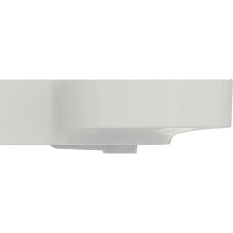 Lavabo IS Linda-X sans trop-plein avec vidage 500x480x135mm Blanc