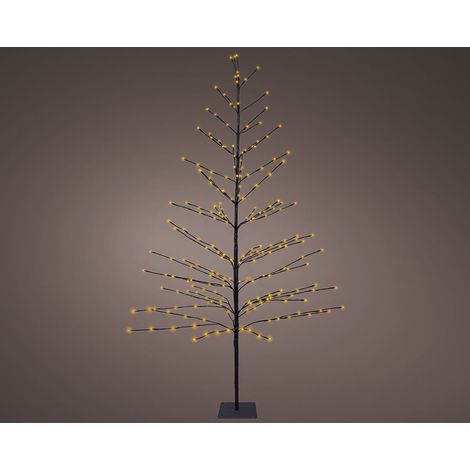 Árbol iluminado 232 leds luz cálida 1,80 m (1/3)