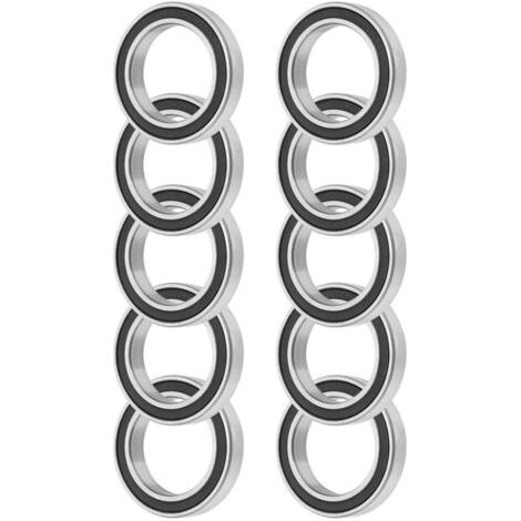 10 roulements à billes étanches 6805-2RS 25x37x7mm, lot de 10 (1/5)