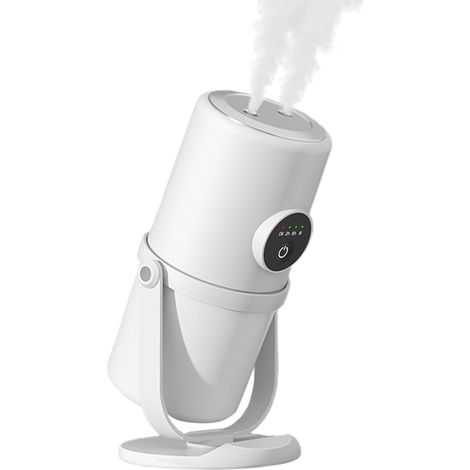 Humidificateur de voiture 280 ml - Fonctionnement silencieux et 2 nébuliseurs - Diffuseur d'huiles essentielles - Convient pour la chambre et le bureau (1/5)