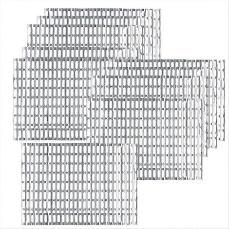 Feuilles de cuisson en aluminium pour barbecue, idéales pour les barbecues publics, les grillades en plein air et le camping (lot de 10) (1/5)