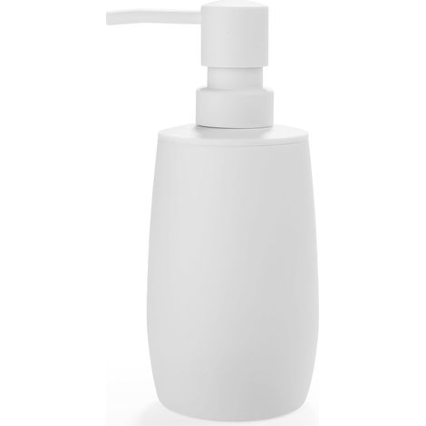 Distributeur Savon Blanc pour Salle de Bain, Distributeur Liquide Vaisselle (1/5)
