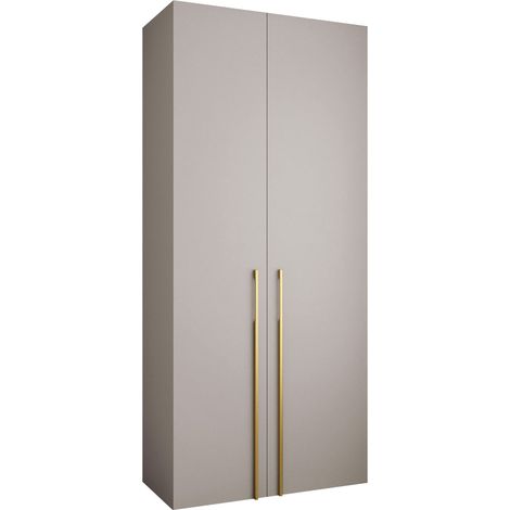 Armario Hartford 569, Cachemira, 246x110x42cm, Puertas de armario: Con bisagras, Número de estantes: 6