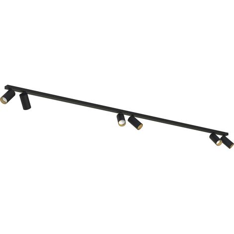 Rampe spots plafond Nowodvorski MONO 7770 noire 6xGU10 (1/3)