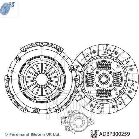 Kit d'embrayage BLUE PRINT ADBP300259 SUZUKI 22100-69K01 22100-69K01 S2