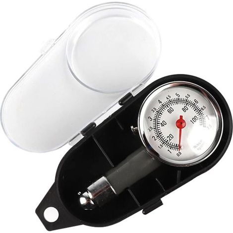 HOXILEELEO - 1pc Manomètre pour Pneus, Testeur de Pression des Pneus, Manomètre Mécanique, Pour les Voitures, les Voitures, les Caravanes (1/5)