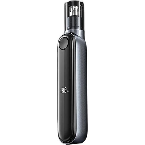 Tondeuse de nez électrique rechargeable pour nettoyer les narines et enlever l'écran numérique LCD pour l'entretien des hommes, toiletteur électrique sans fil (1/5)