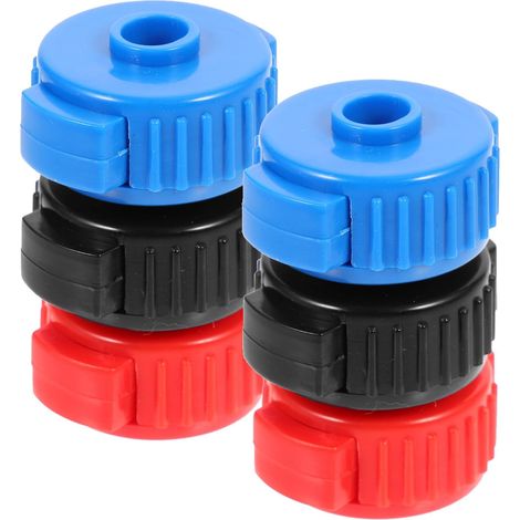Écrous à fixation rapide compatibles avec les cymbales de 6 8 mm, lot (1/5)