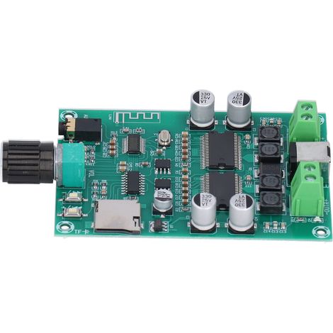 Module amplificateur de puissance Bluetooth 5.0, module potentiomètre numérique double canal XH-A354