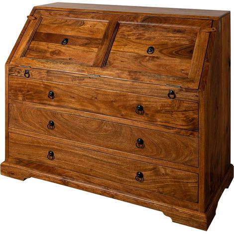 Sekretär Akazie 107x50x100 honig  lackiert OXFORD 0515