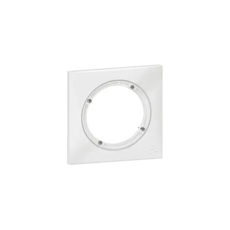 Plaque de finition carrée 1 poste IP44 Dooxie - Blanc - 600943 - Legrand