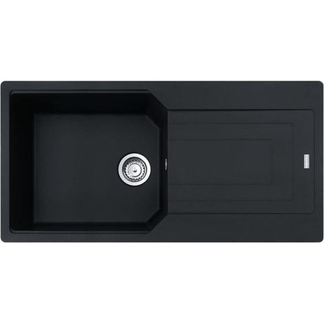Franke Einbauspüle Urban UBG 611-100 Fragranit Black Matt (1/3)
