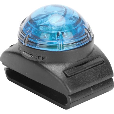 Lampe suspendue LED pour animaux de compagnie, étanche, lumineuse et brillante, lampe de sécurité nocturne à clipser sur le collier, accessoires pour chiens (lumière bleue) (1/5)
