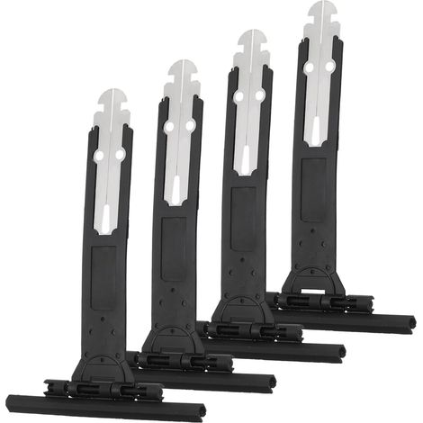 4 pcs Ressort de suspendu pour volet roulant, mini ressorts pour volet roulant à queue d'aronde fendue en acier inoxydable et nylon, pour lames de stores enrouleurs, Blanc (1/5)