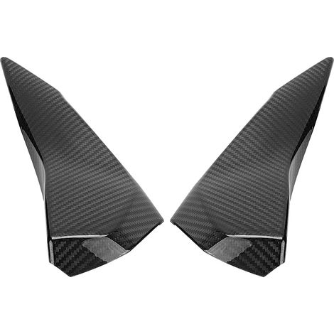 Bandeau en fibre de carbone pour pare-brise XMAX 300, déflecteur latéral décoratif, compatible Yamaha 2007-2019 (1/5)