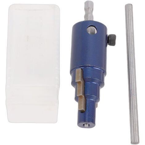 Extracteur de tuyau cassé pour tuyaux PVC, CPVC et PEX de 1/2, 3/4 et 1 pouce. Outil de démontage de raccords de robinetterie, de vannes et de boulons. Accessoire pour perceuse (1/5)