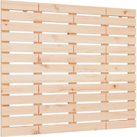 Maison Exclusive - Cabecero de cama de pared madera maciza de pin (1/5)
