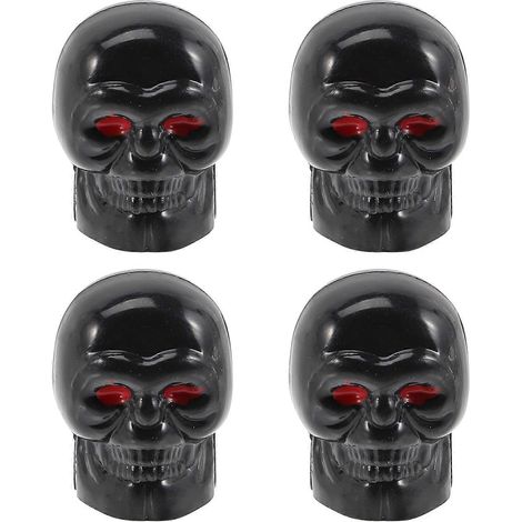 Bouchons de valve de pneu (lot de 4) pour camion, SUV, moto et vélo - Durables et pratiques (1/5)
