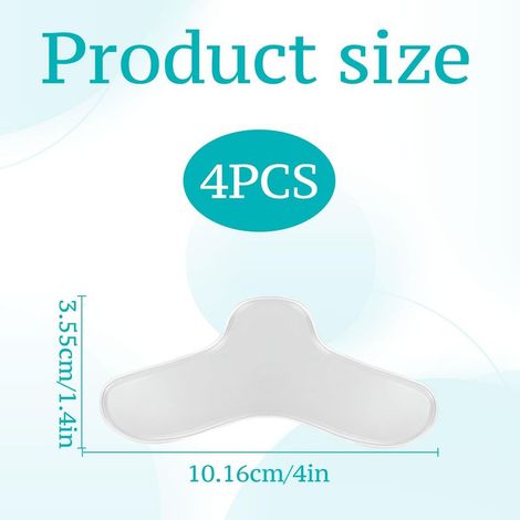 Nasenpflaster zum Schutz bei Schlafapnoe, 4 Gelpads für Schlafapnoe-Masken, Nasenpolster-Set zum Schutz bei Schlafapnoe (1/5)