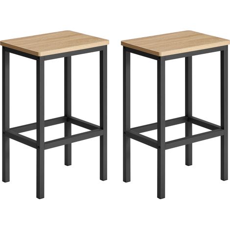 Tabourets de bar (lot de 2) - Sonoma - LBC065B11 (1/5)