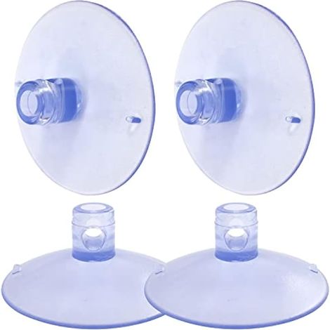 Lot De 4 Grandes Ventouses Rechange d'origine Compatibles avec Plateau Table Verre Chat Hamac Lit Siège Ensoleillé Animal Compagnie Suspendu Antidérapant Entretoises Cintre Fenêtre (1/4)