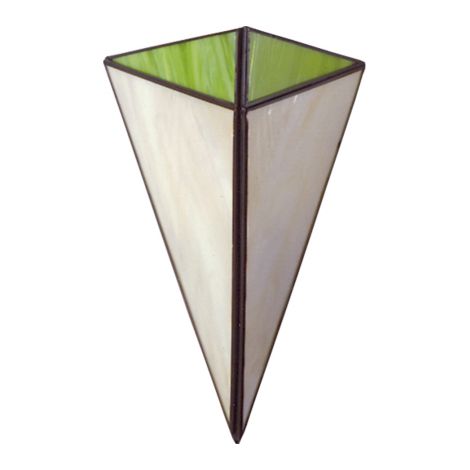 FAB 1.675-PISTACHO Wandleuchte Piramide Pistazie 1xe27 28x20