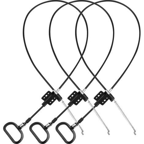 Set mit 3 Verstellkabeln, Sesselkabel, Sofagriff, Ersatz-Verstellkabel für Sessel, Ersatzkabel mit D-Ring, Ashley Sofa-Entriegelungsgriff (1/5)