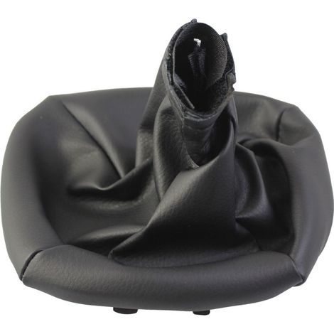 Pommeau de levier de vitesse, compatible avec Fiat Panda, levier de vitesse, cache-poussière individuel noir, monobloc, cache-poussière noir Fiat Panda, accessoire pommeau de levier de vitesse. (1/4)