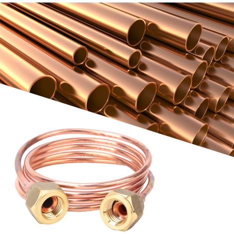 Tuyau capillaire cuivre souple flexible 2.8 mm G1/4" accessoire froid (900 mm) (1/5)