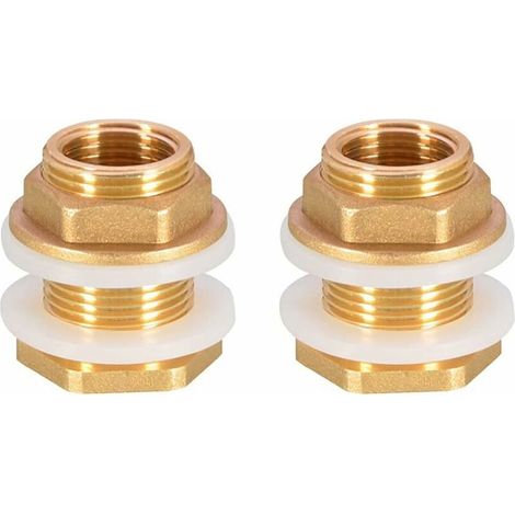 DN20 3/4 brass water pipe fitting adapters for water tank, rain tap B (1/5)