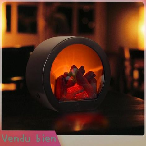 lanterne décorative de cheminée Lanterne de cheminée à lumière douce, économie d'énergie, Rechargeable par USB, deco lampe (1/4)