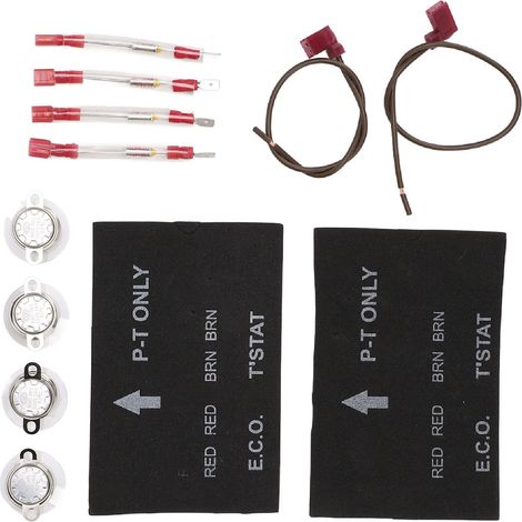 Decdeal 2 Sets RV -Warmwasserbereiter Wärme Cutoff mit Eco Thermostat -Montage -Kit erweitert den Sicherheitsersatz für Atwood 91447 93866