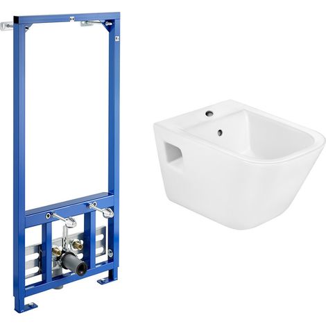 ROCA A890091200 PACK THE GAP+DUPLO Bidé Suspendido Sin Tapa - ref: A890091200+A357475000 (1/2)