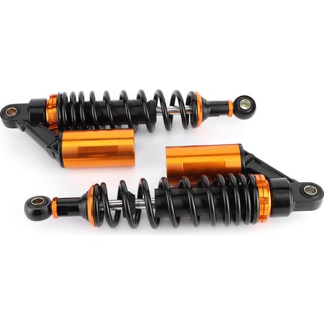 2 amortisseurs pneumatiques de 340 mm / 13,38 pouces pour suspension arrière de moto tout-terrain (1/5)