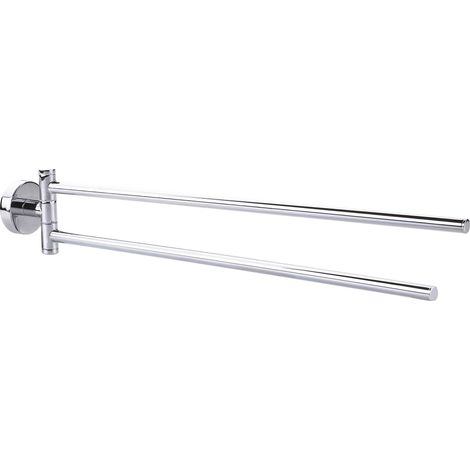 tesa SMOOZ porte-serviettes chrome adhésif innovant (1/5)