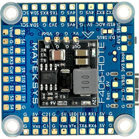 MATEK F405 HDTE Flugsteuerung, ArdupilotBF Barometer, Blackbox, OSD, Drohne, FPV-Modellflugzeug